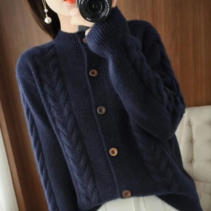 Rosaline Cable Knit Cardigan