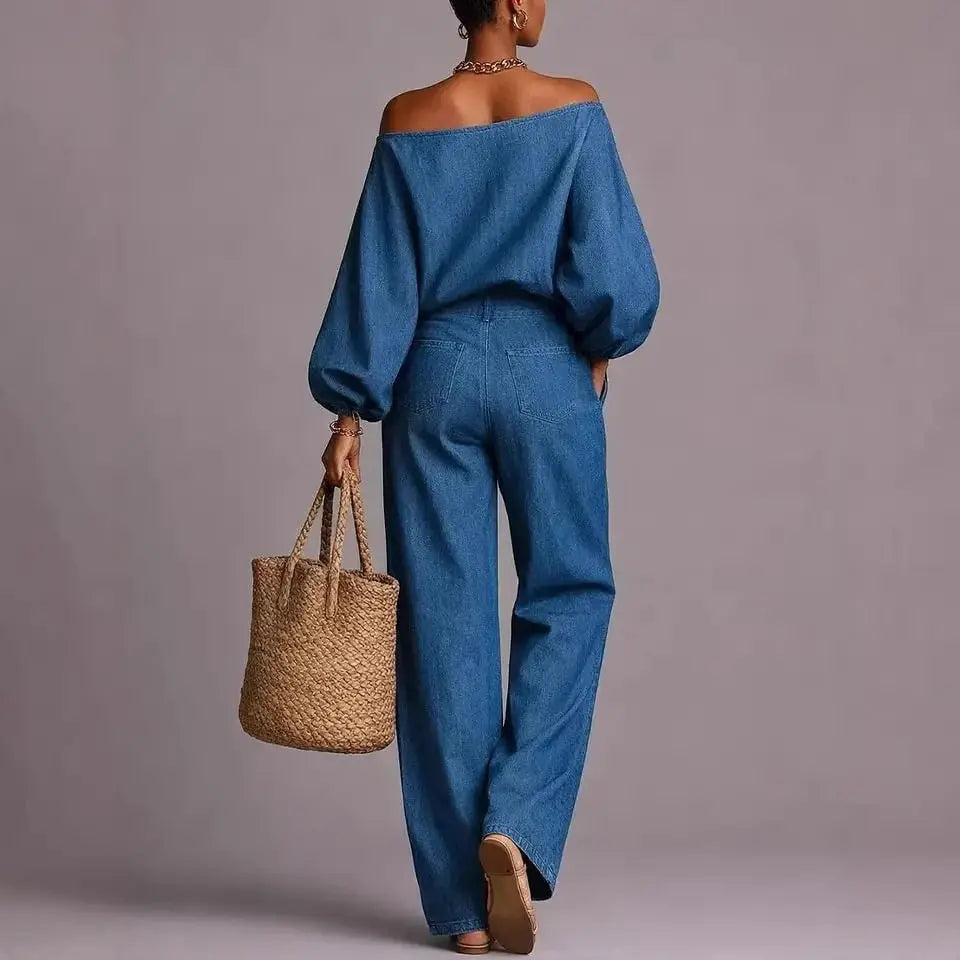 Simonetta Off Shoulder Matching Set