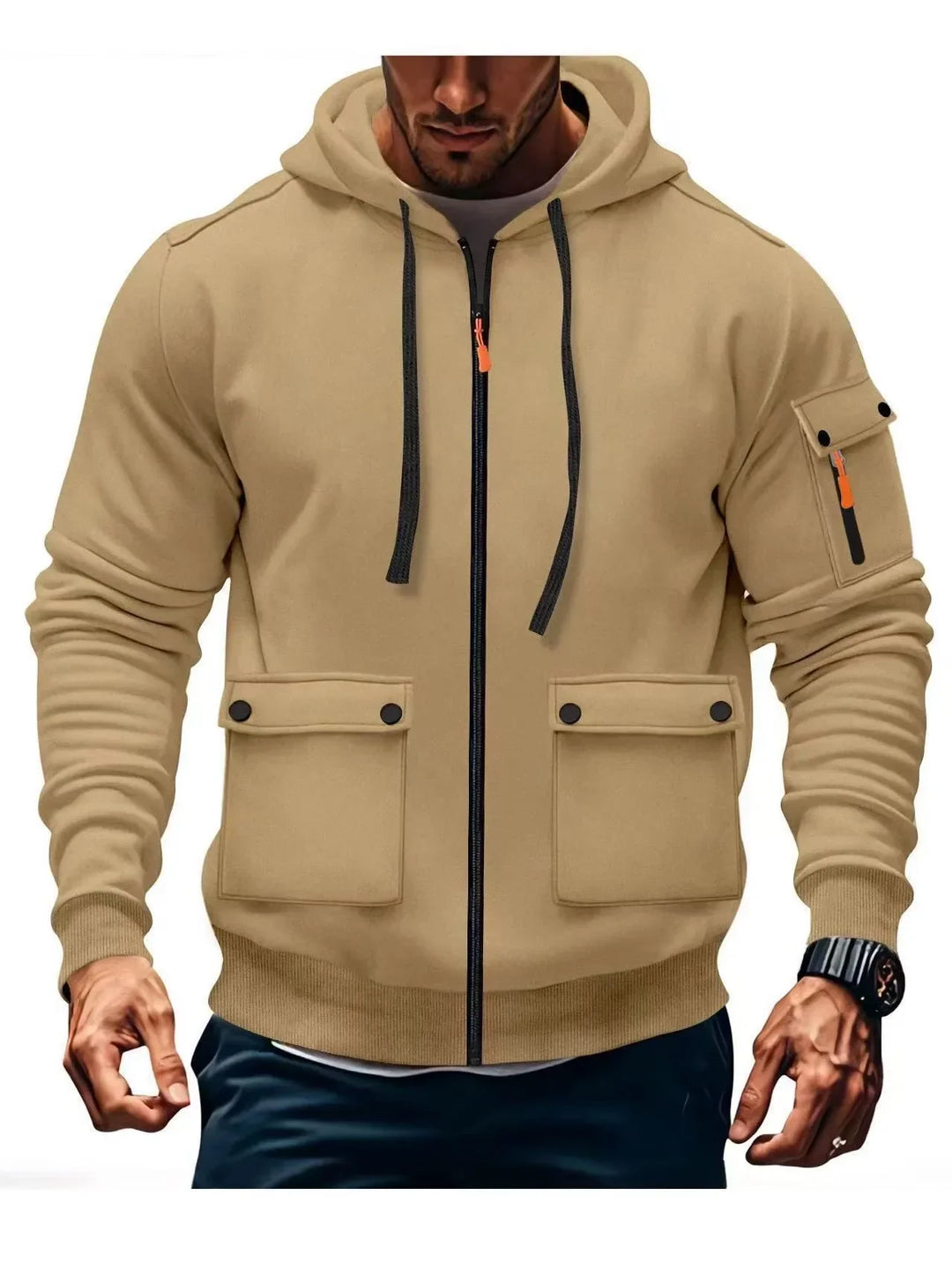 Anselm Cargo Pocket Hoodie