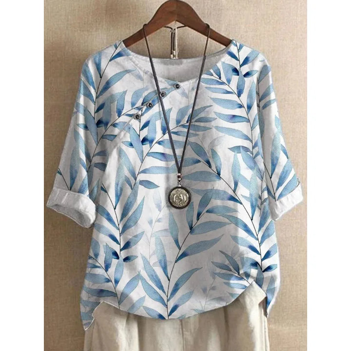 Mara Relaxed Linen Blouse