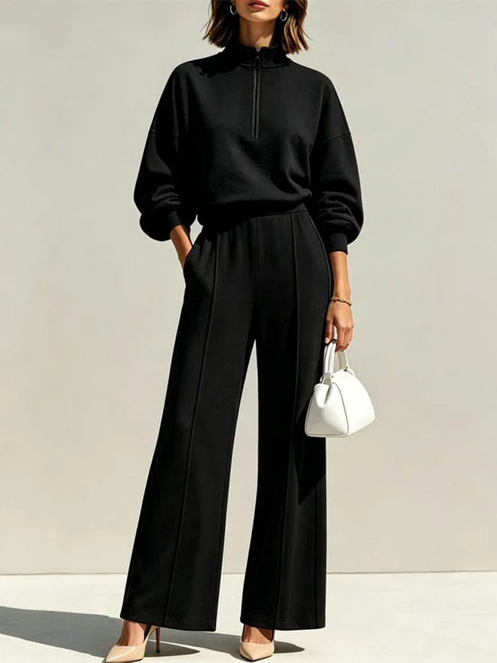 Marigold Quarter Zip Travel Set
