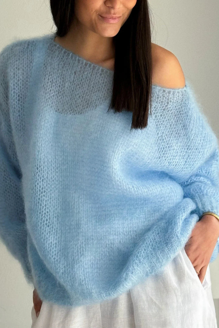 Valeria Off Shoulder Cozy Sweater