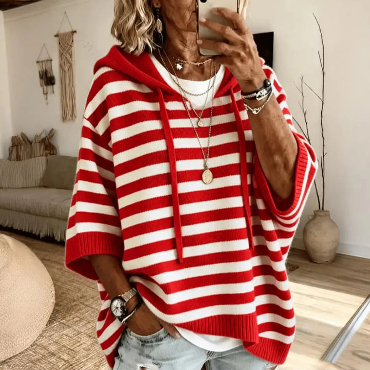 Elowen Drawstring Hood Sweater