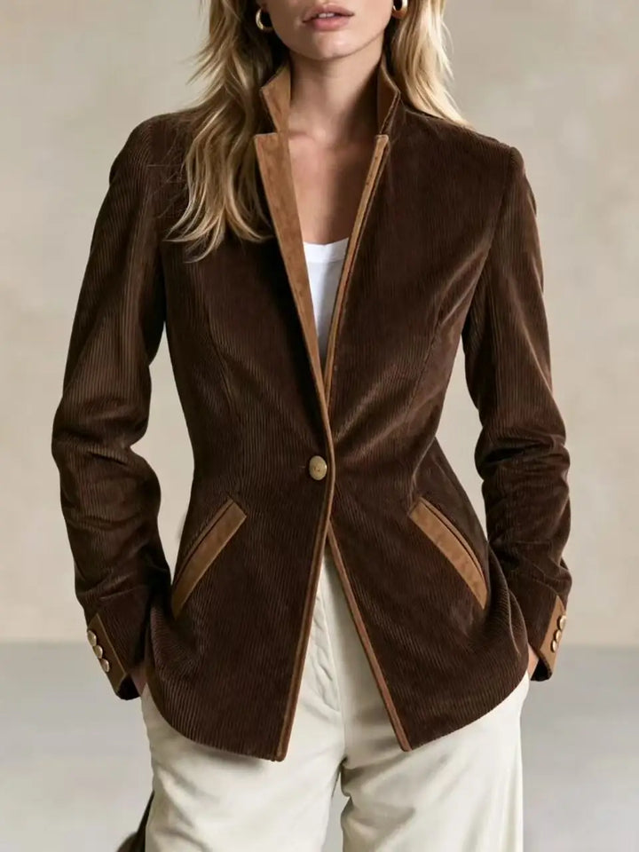 Oletta Stand Collar Blazer