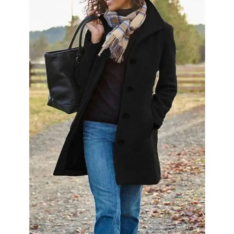 Fiora Single Breasted Coat