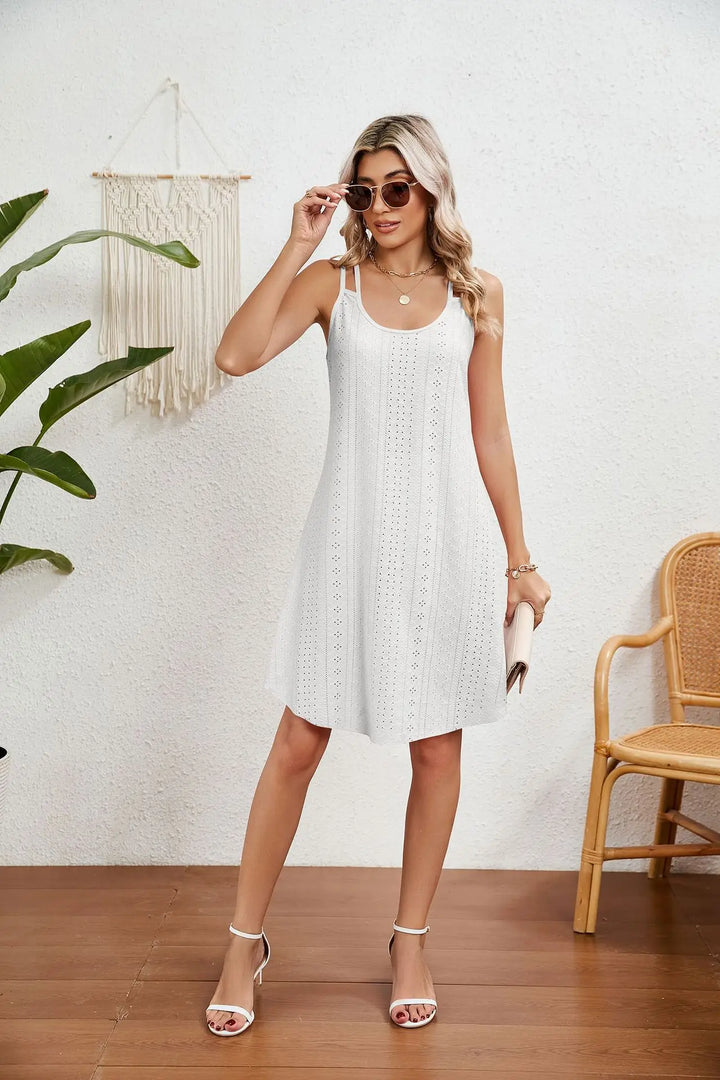 Amara Sleeveless Casual Mini Dress