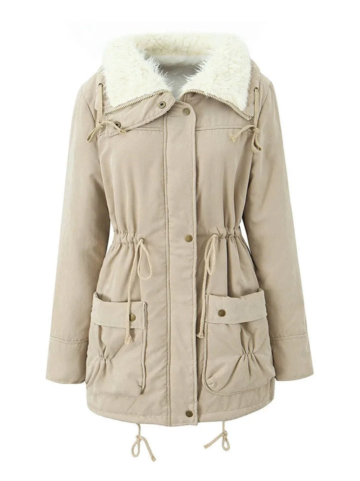 Harlow Drawstring Waist Parka