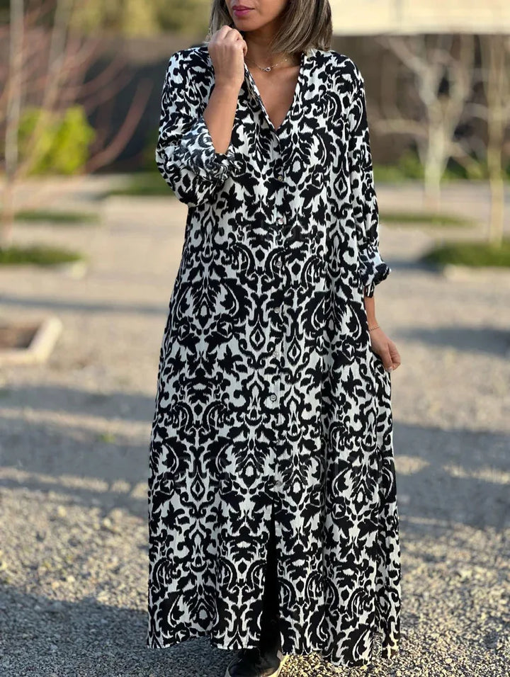 Rosalie Relaxed Bohemian Maxi Dress