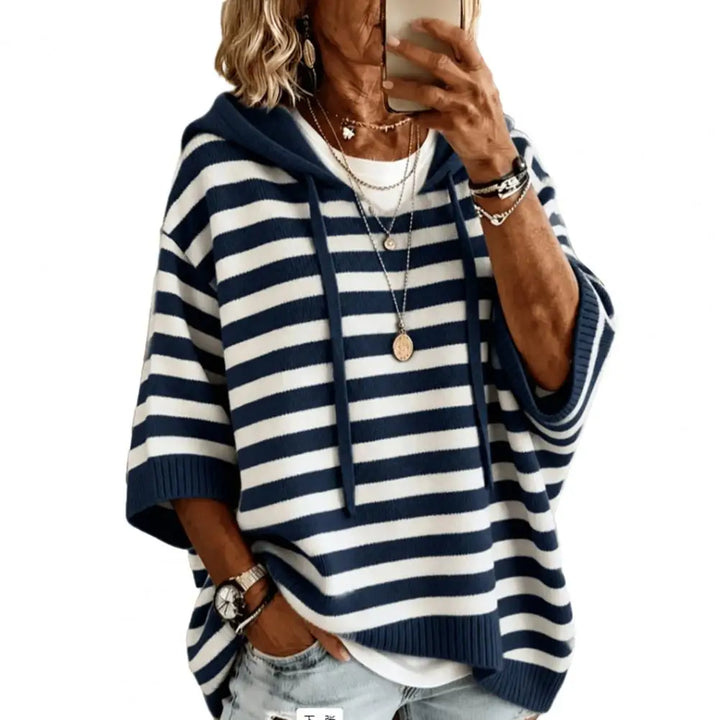 Elowen Drawstring Hood Sweater