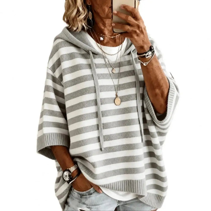 Elowen Drawstring Hood Sweater