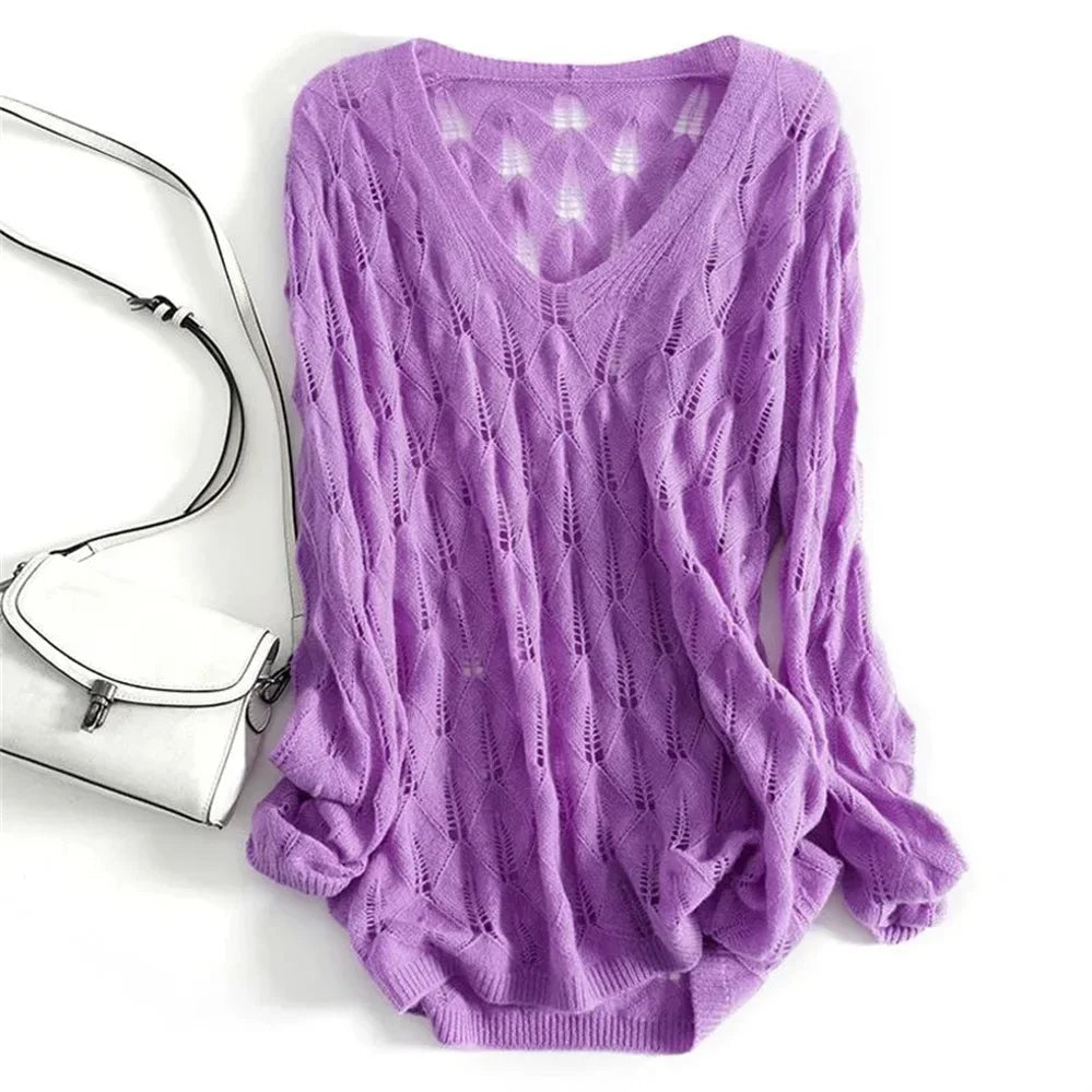 Elora Open Knit Cardigan