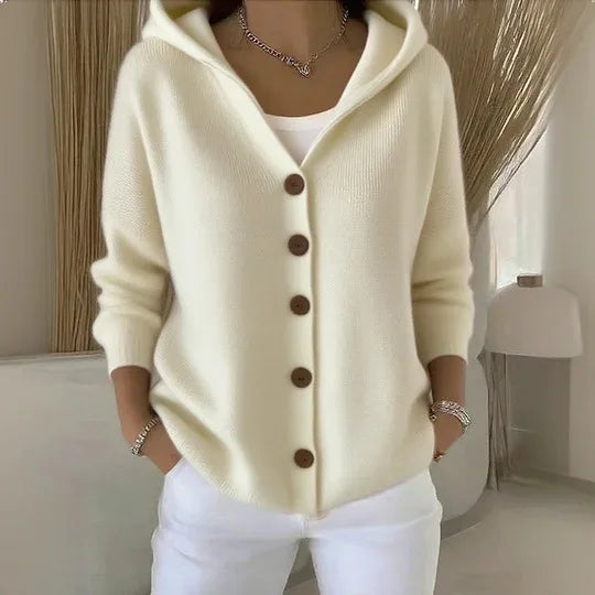 Rosaline Hooded Knit Cardigan