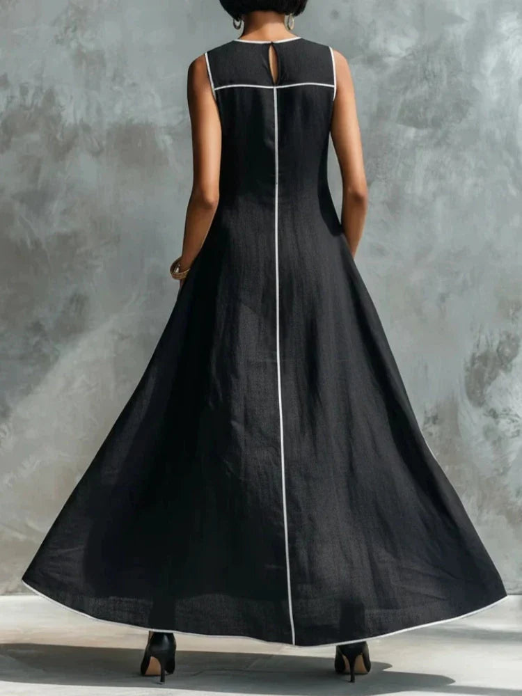 Anouk Elegant Flowy Maxi Dress