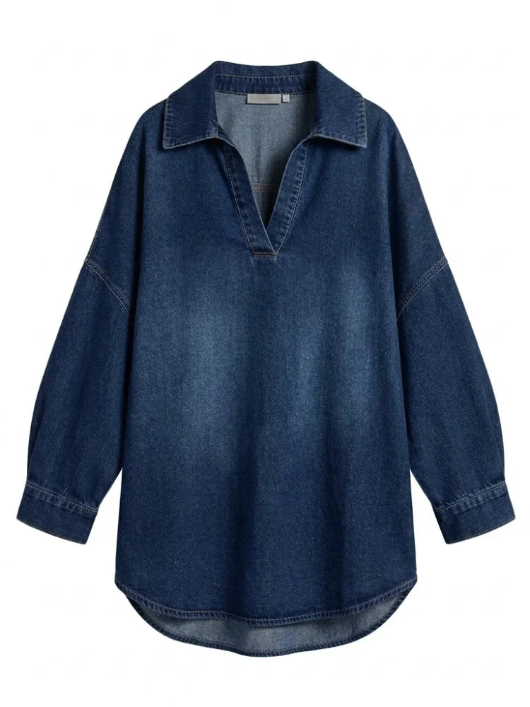 Nora Washed Denim Shirt