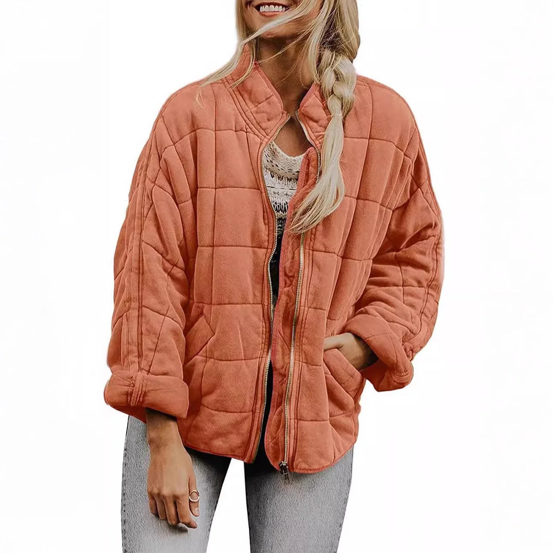 Larissa Quilted Bomber Jacket