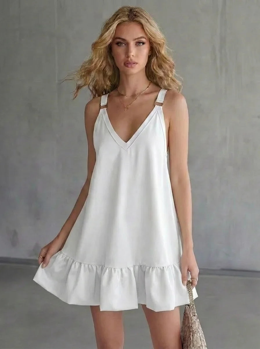 Marcella Sleeveless Summer Mini Dress