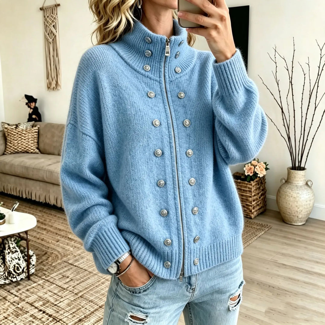 Guinevere Button Front Cardigan