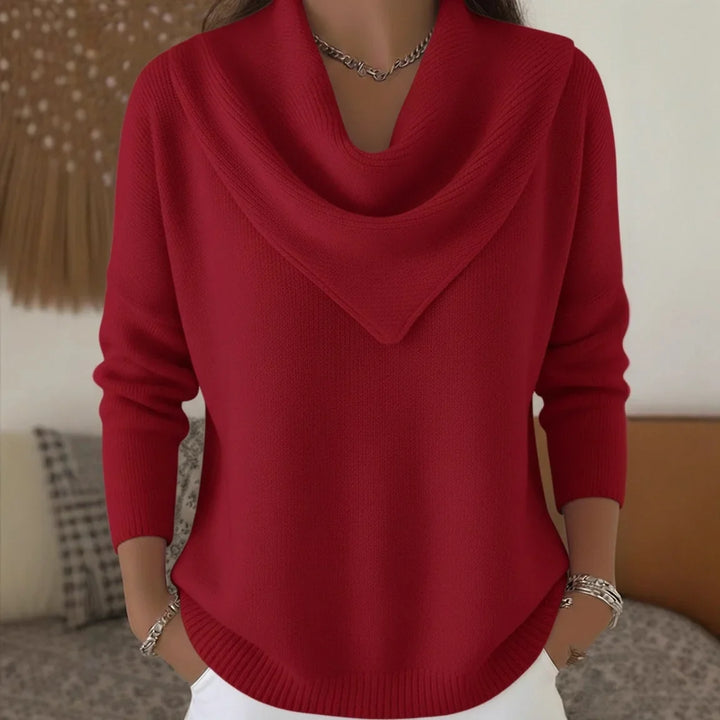 Elara Cowl Neck Sweater