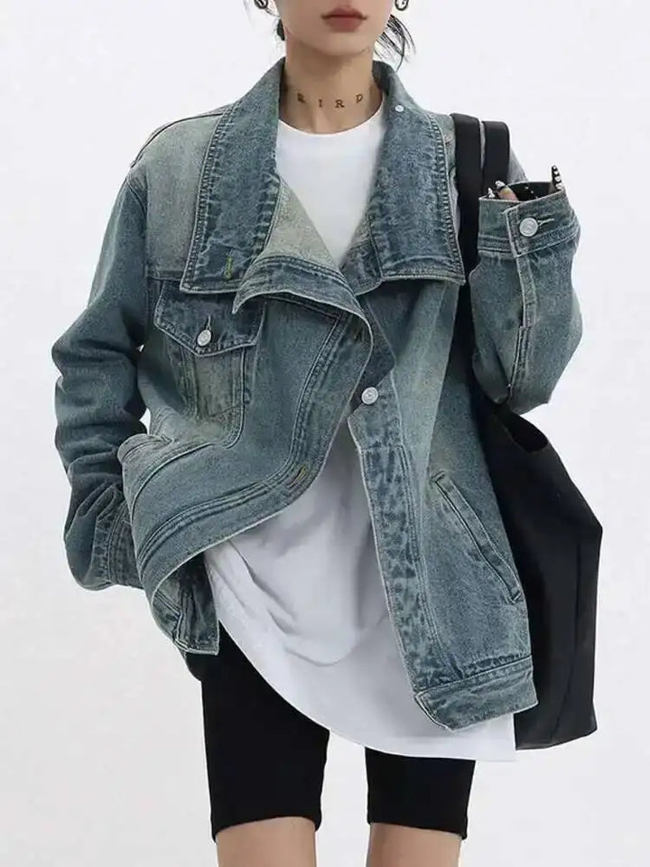 Kaylee Oversized Denim Jacket