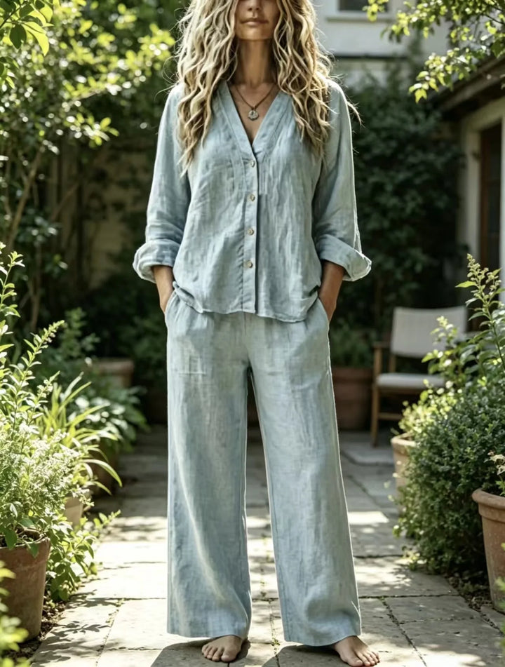Brielle Relaxed Summer Two-Piece Set
