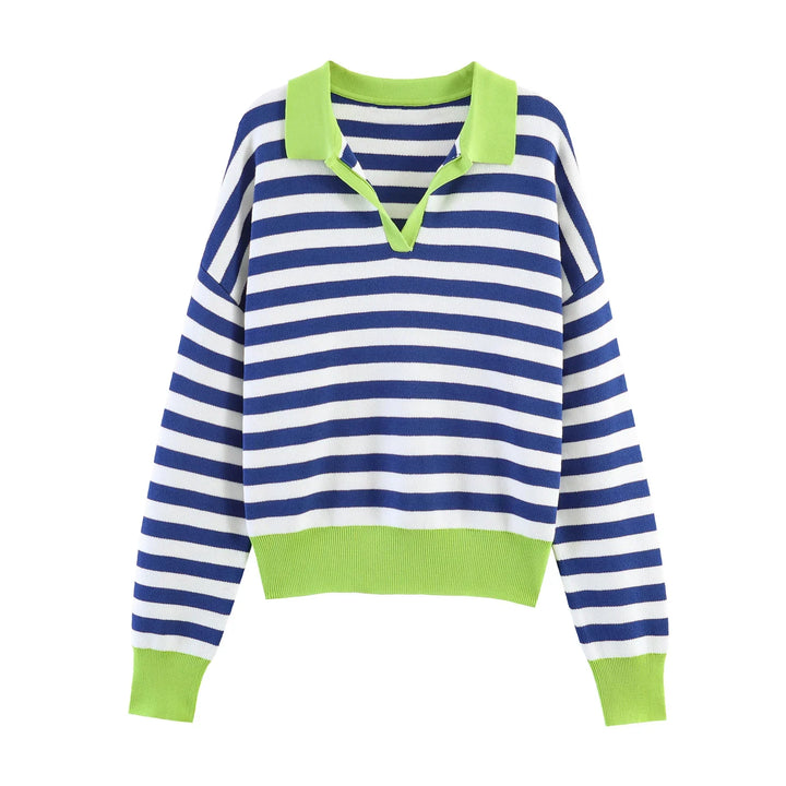 Imogen Johnny Collar Polo Sweater