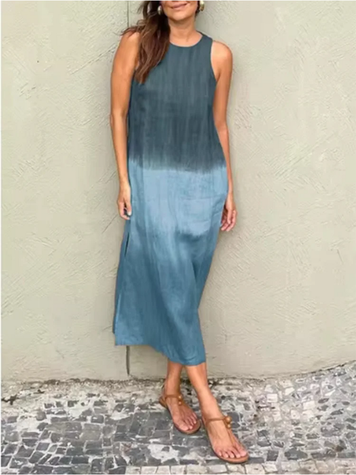 Liora Gradient Relaxed Midi Dress