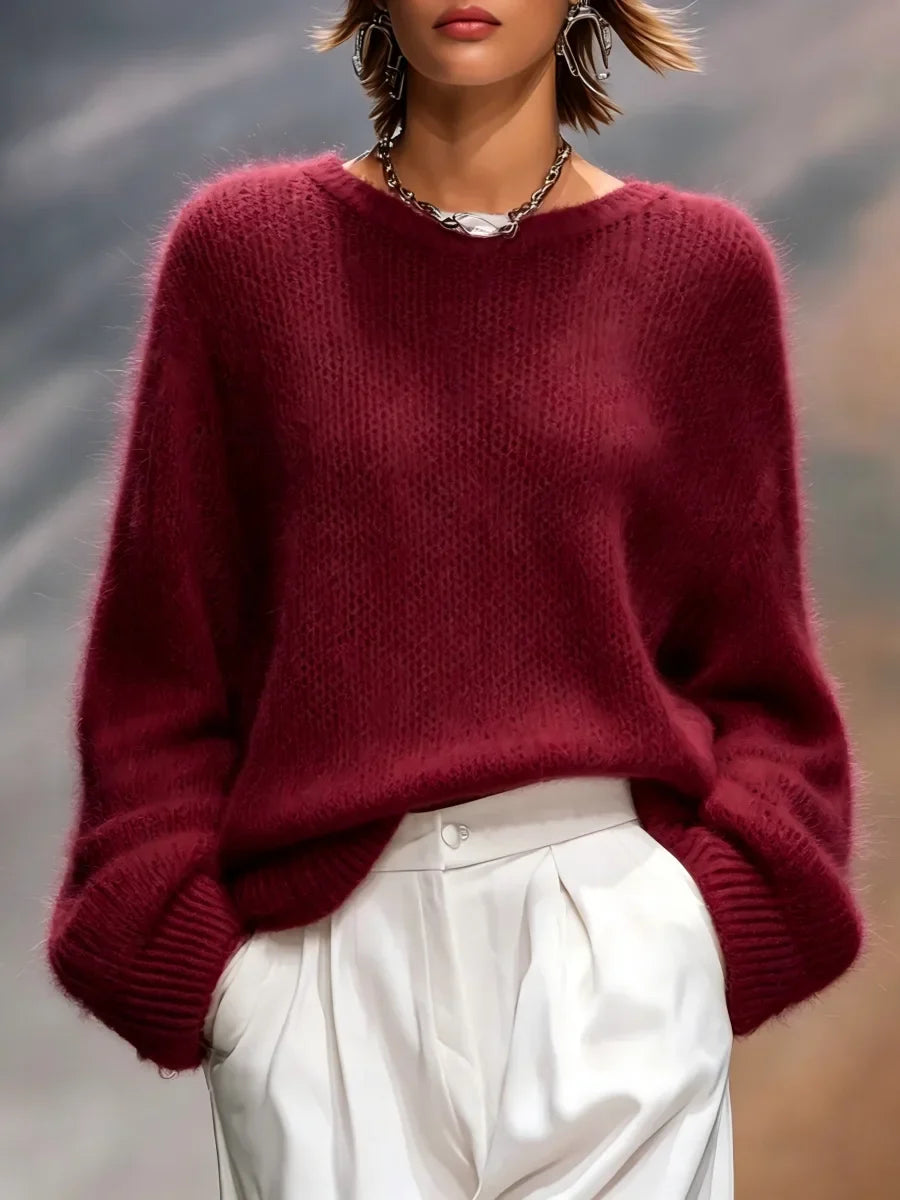 Thessaly Brushed Knit Sweater