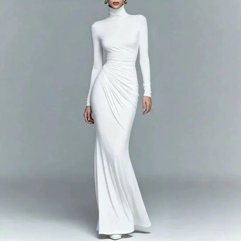 Harmony Turtleneck Maxi Dress