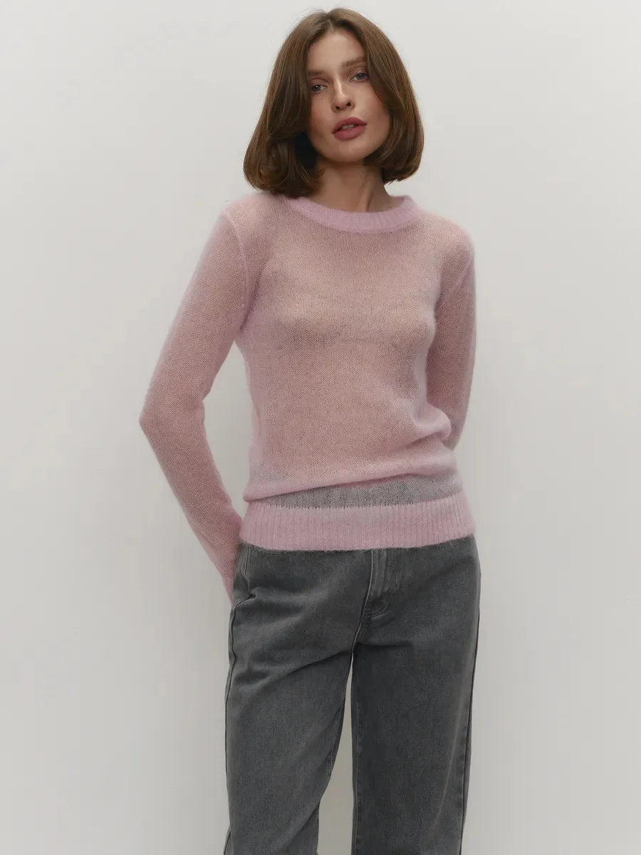 Sansa Mohair Knit Sweater