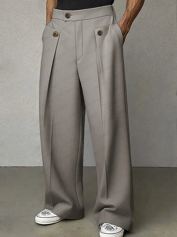 Cormac Button Tab Trousers