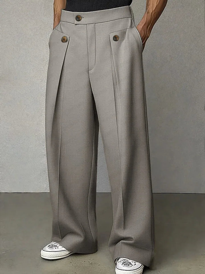 Cormac Button Tab Trousers