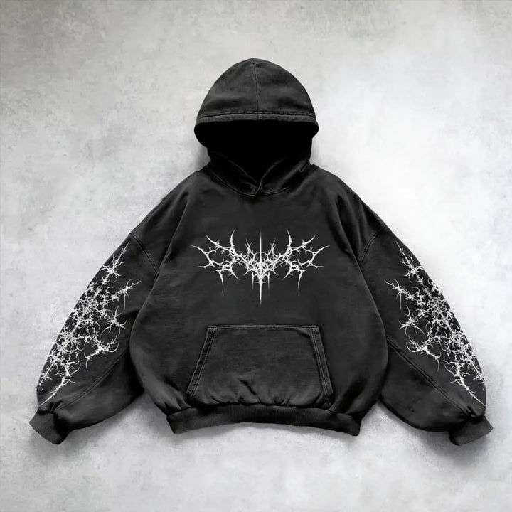Ignatius Graphic Print Hoodie