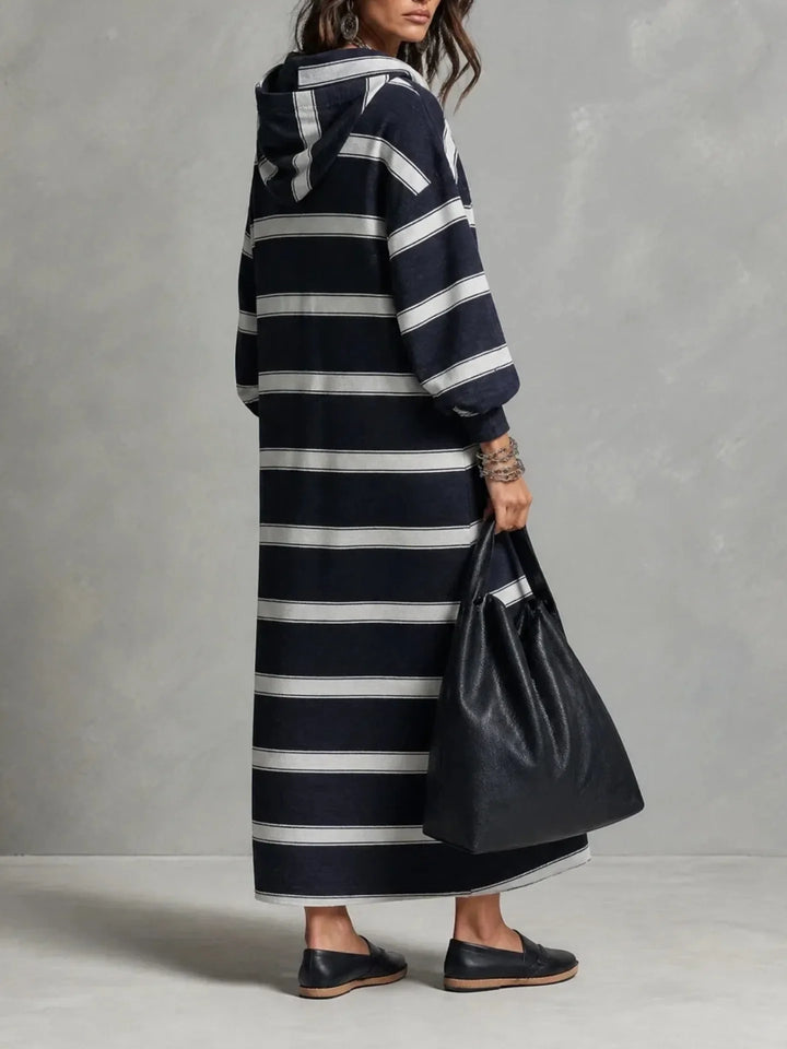 Sienna Half Zip Hoodie Dress