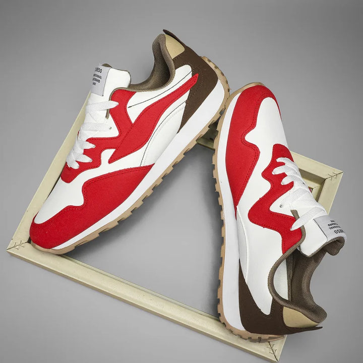 Oslo Lightweight Leather Trainers