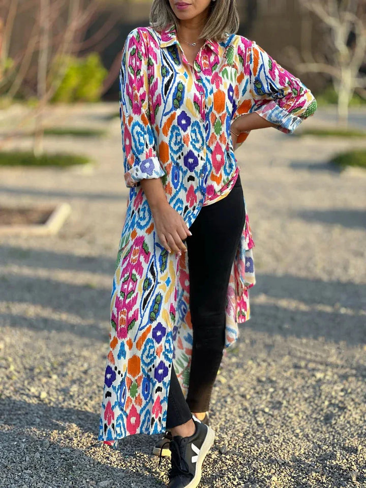 Rosalie Relaxed Bohemian Maxi Dress