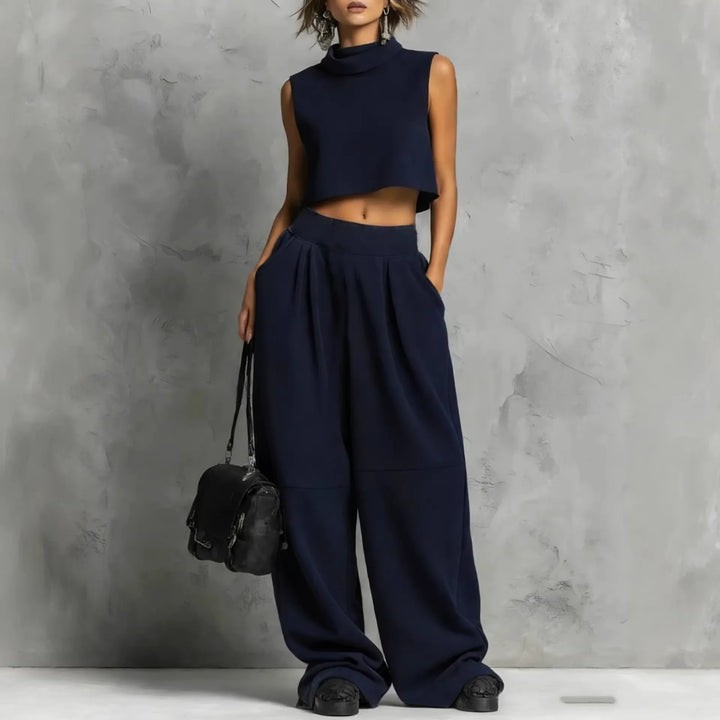 Galina Crop Top & Trouser Set