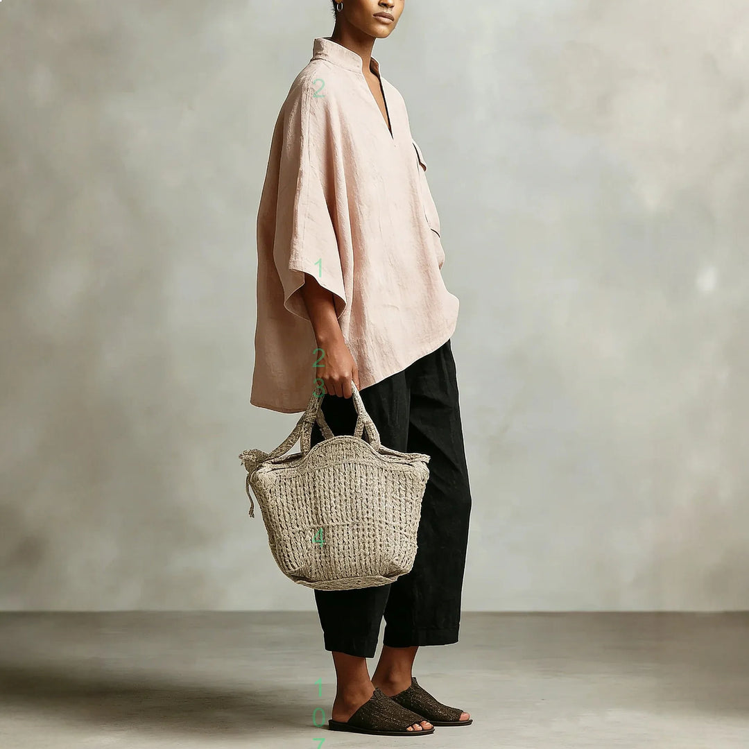 Monica Poncho Co-Ord Set