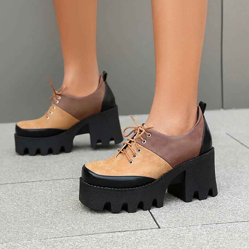 Marisette Platform Lace-Up Shoe