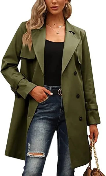 Vesna Belted Trench Coat