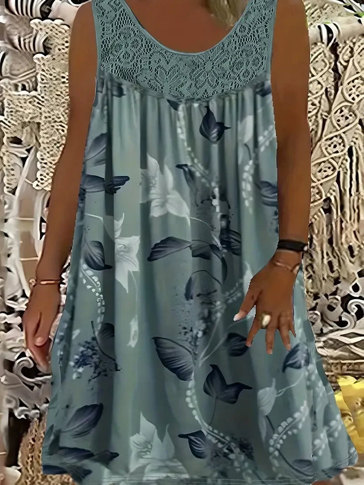 Paula Casual Floral Midi Dress