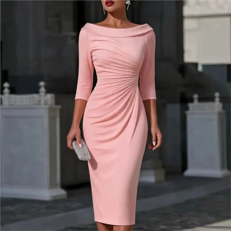 Orlenia Ruched Sheath Dress