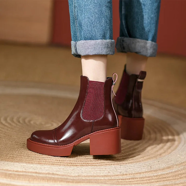 Tamsin Platform Chelsea Boots