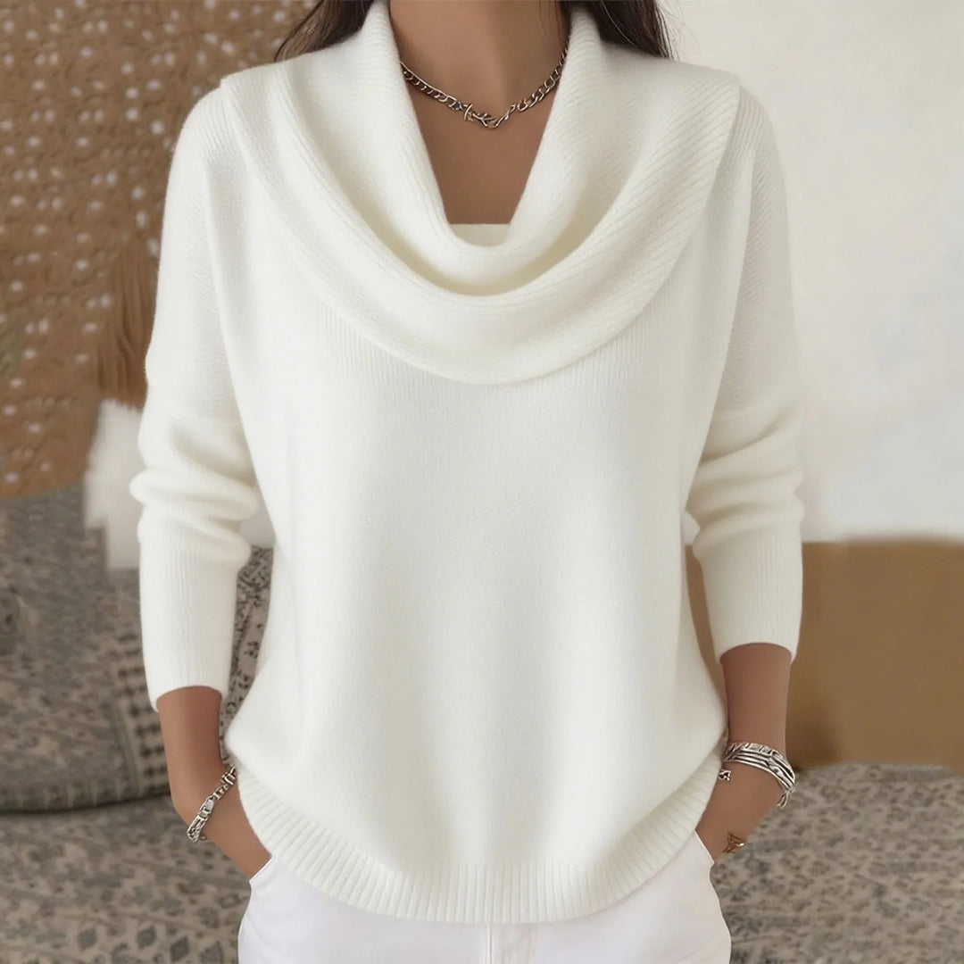 Josie Cowl Neck Knit Sweater