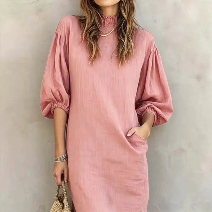 Marlowe Balloon Sleeve Midi Dress