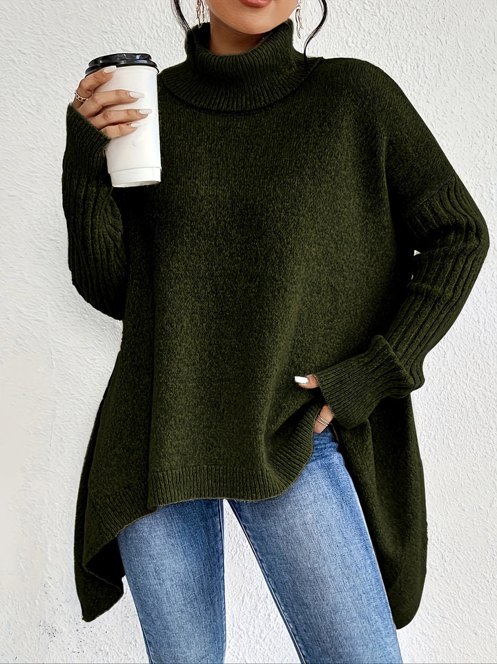 Marissa Asymmetric Hem Sweater