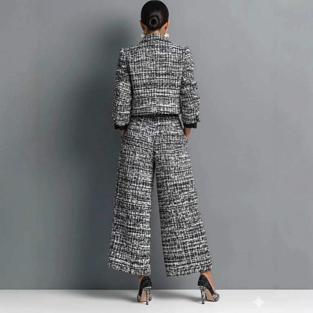 Marielle Notch Lapel Jacket Set