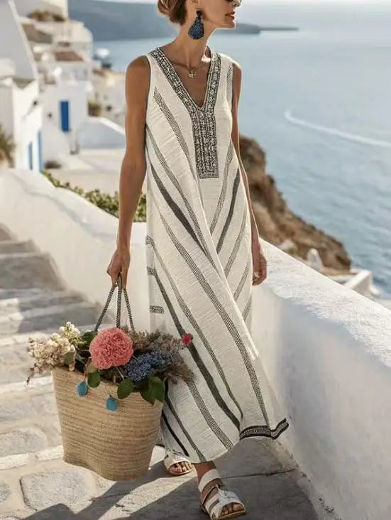 Dorothea Bohemian Relaxed Maxi Dress