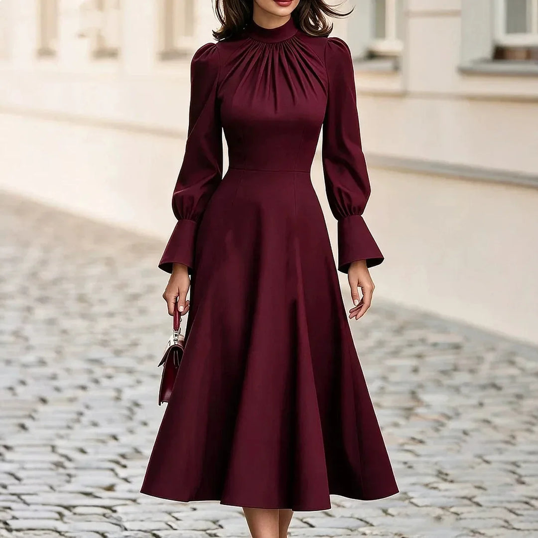 Larkin Flared Cuff Midi Dress