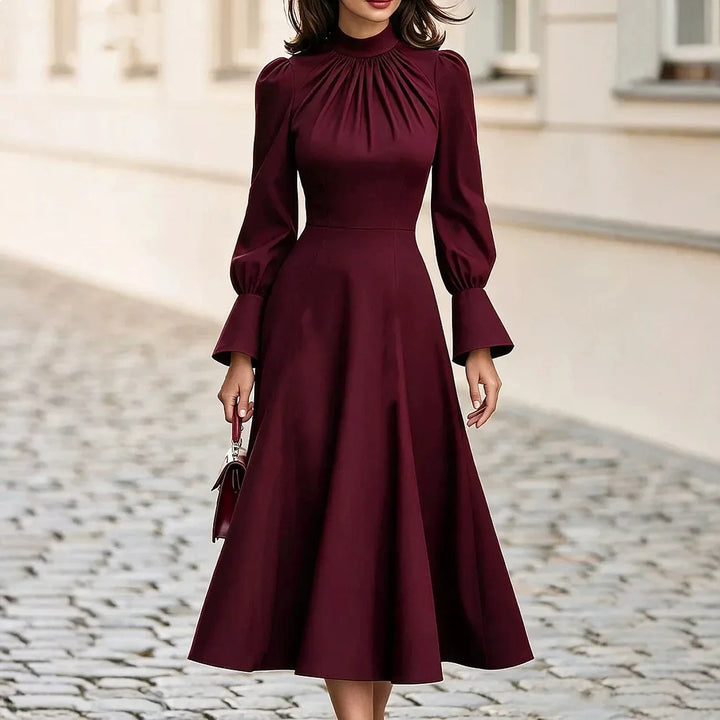 Larkin Flared Cuff Midi Dress