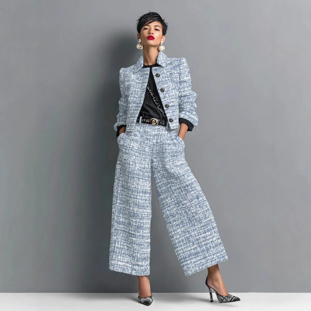 Marielle Notch Lapel Jacket Set
